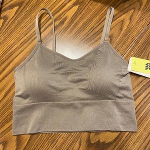 All In Motion by Target Tan Sports Bra NWT